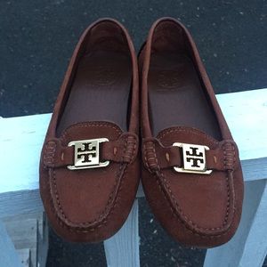 Tory Burch chocolate loafers